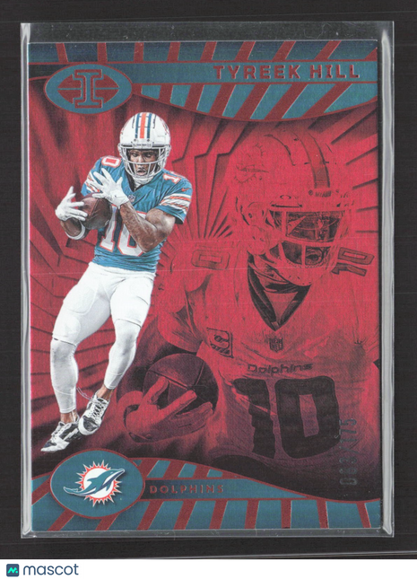 2024 Panini Illusions - Tyreek Hill #57 Trophy Collection Red /175