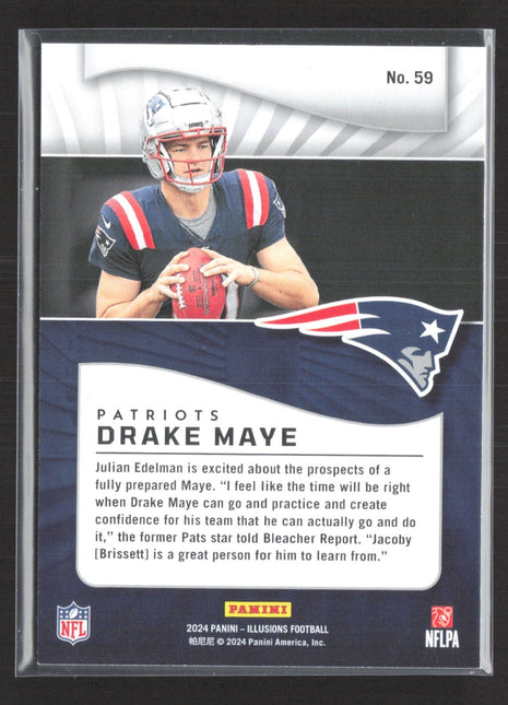 2024 Panini Illusions - Drake Maye #59 (RC)
