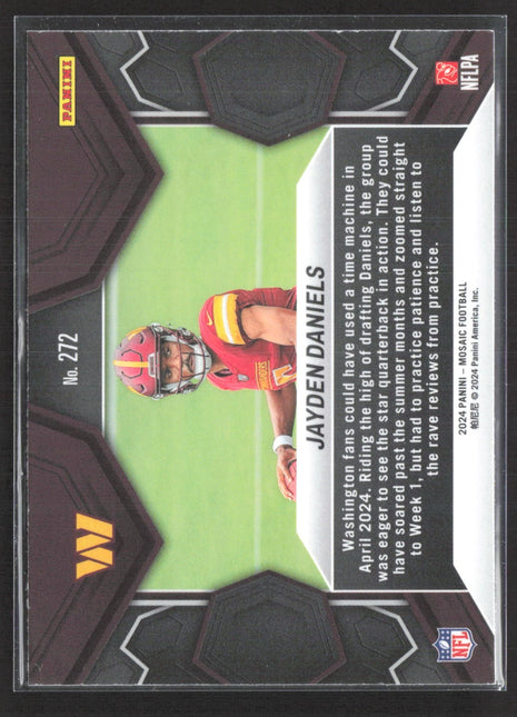 2024 Panini Mosaic - NFL Debut Jayden Daniels #272 (RC)