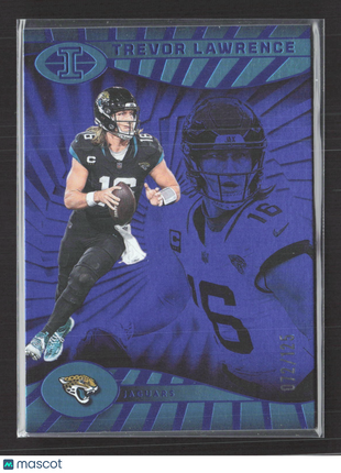 2024 Panini Illusions - Trevor Lawrence #40 Trophy Collection Blue /125