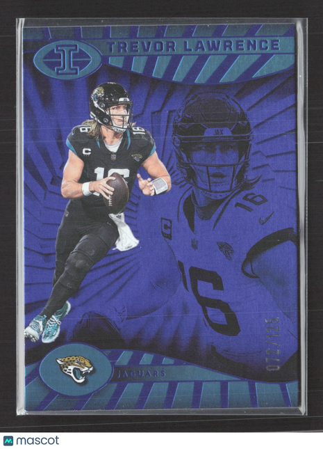 2024 Panini Illusions - Trevor Lawrence #40 Trophy Collection Blue /125