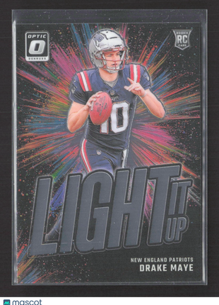 2024 Panini Donruss Optic - Light It Up Drake Maye #7 (RC)