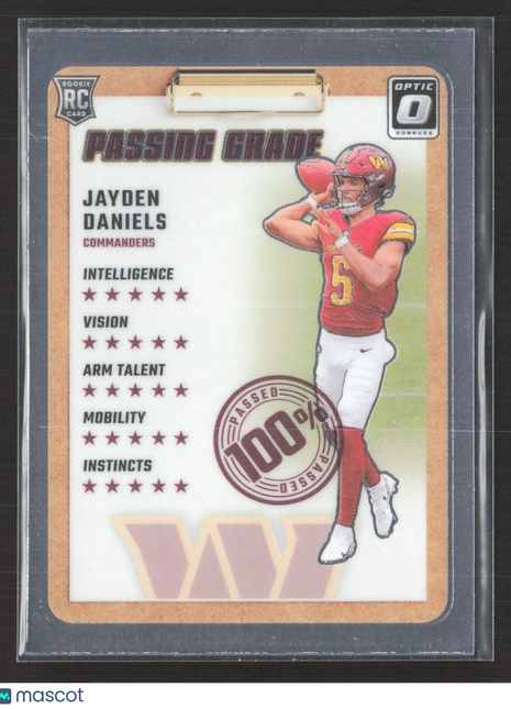 2024 Panini Donruss Optic - Rookie Primary Colors Jayden Daniels #2 (RC)