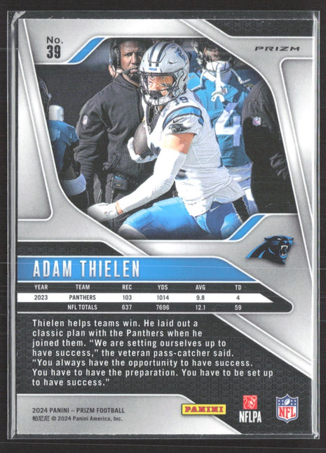 2024 Panini Prizm - Adam Thielen #39 Disco Prizm