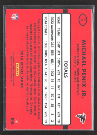 2024 Panini Optic Michael Penix Jr Rated Rookie #9