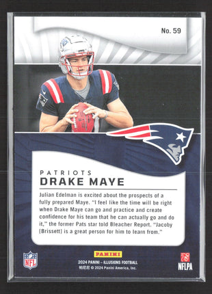 2024 Panini Illusions - Drake Maye #59 (RC)