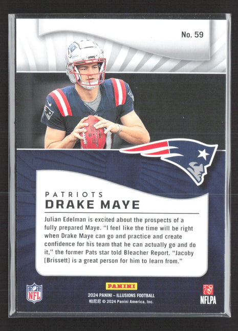 2024 Panini Illusions - Drake Maye #59 (RC)