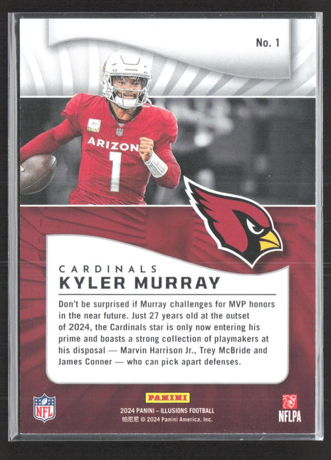 2024 Panini Illusions - Kyler Murray #1 Trophy Collection Bronze /75