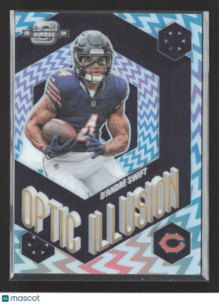 2024 Panini Optic Contenders D'Andre Swift Optic Illsuion #OI-DST