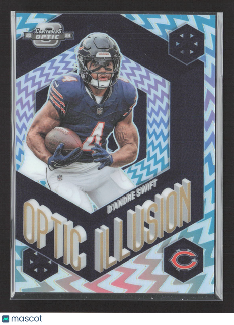 2024 Panini Optic Contenders D'Andre Swift Optic Illsuion #OI-DST