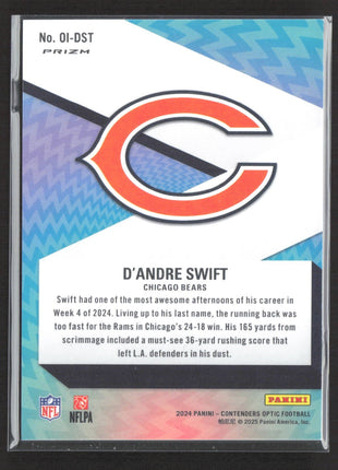 2024 Panini Optic Contenders D'Andre Swift Optic Illsuion #OI-DST
