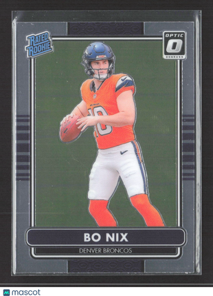 2024 Panini Optic Bo Nix Rated Rookie #6