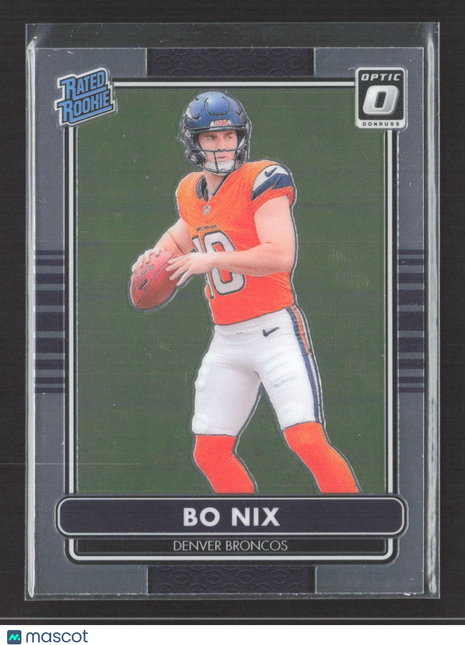 2024 Panini Optic Bo Nix Rated Rookie #6