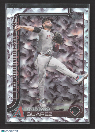 2025 Topps Series 1 - Eugenio Suarez #328 Easter Tins Birds 1/1