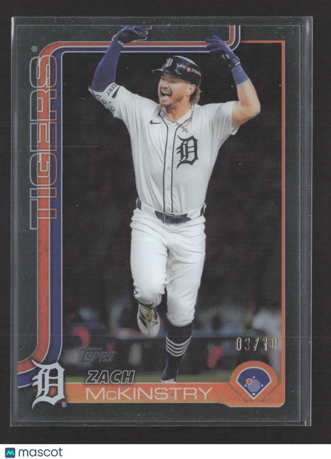2025 Topps Series 2 - Zach McKinstry #560 Clear Acetate /10