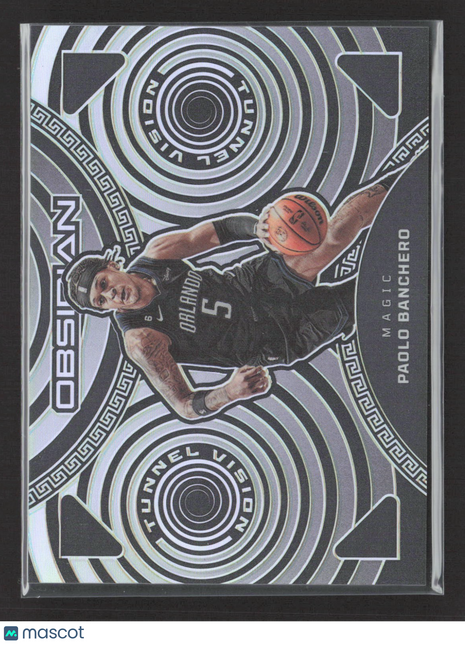 2022-23 Panini Obsidian - Tunnel Vision Paolo Banchero #19 Silver /99 (RC)