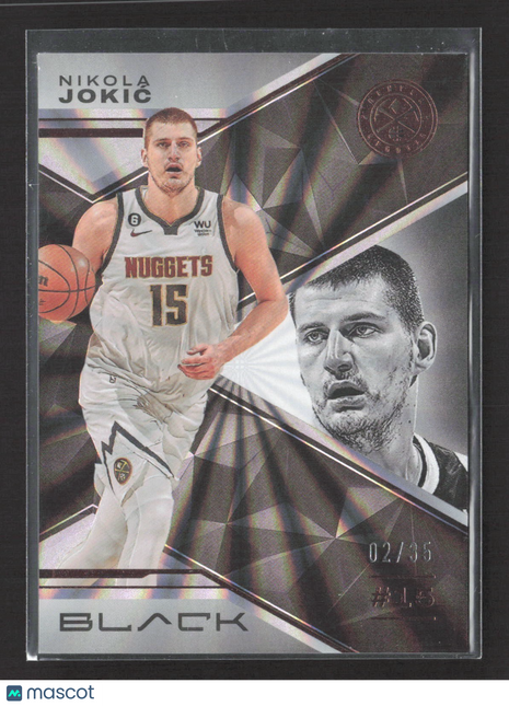 2022-23 Panini Black - Nikola Jokić #57 Copper /35