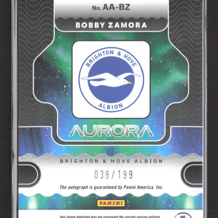 2023-24 Panini Obsidian - Aurora Auto Bobby Zamora #AA-BZ /199