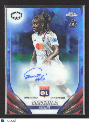 2023-24 Topps Chrome Sapphire Corventina Rc Auto #A-CV