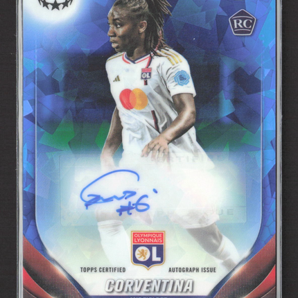 2023-24 Topps Chrome Sapphire Corventina Rc Auto #A-CV