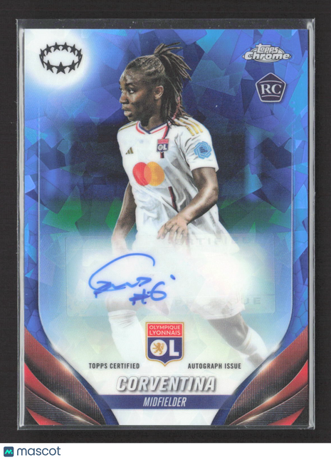 2023-24 Topps Chrome Sapphire Corventina Rc Auto #A-CV