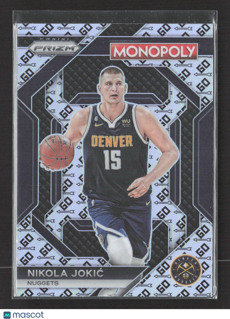 2023-24 Panini Prizm Monopoly - Prizm Skills Nikola Jokić #PS1 Go Space Prizm