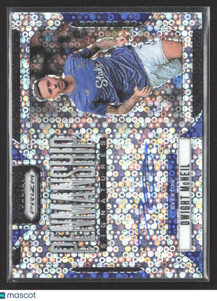 2024-25 Panini Prizm Penmanship Dwight McNeil #P-DMN Breakaway Prizm Auto