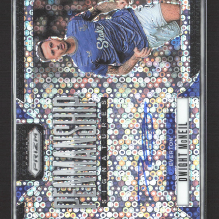 2024-25 Panini Prizm Penmanship Dwight McNeil #P-DMN Breakaway Prizm Auto