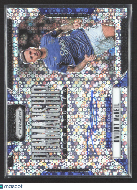 2024-25 Panini Prizm Penmanship Dwight McNeil #P-DMN Breakaway Prizm Auto