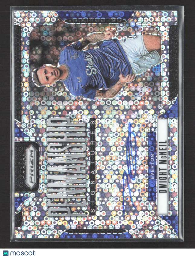 2024-25 Panini Prizm Penmanship Dwight McNeil #P-DMN Breakaway Prizm Auto