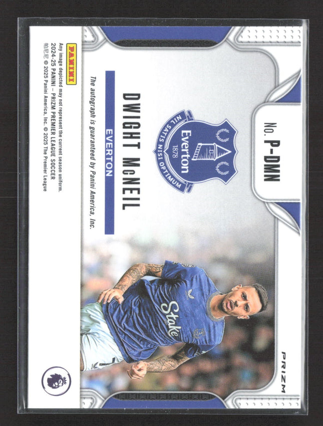 2024-25 Panini Prizm Penmanship Dwight McNeil #P-DMN Breakaway Prizm Auto