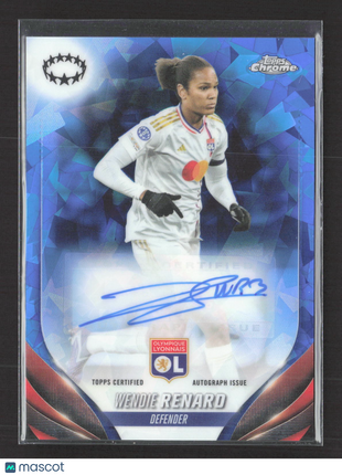 2023-24 Topps Chrome Sapphire Auto Wendie Renard #A-WR