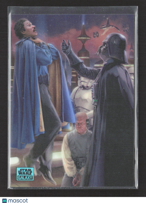 Star Wars Galaxy Chrome Darth Vader Not Part of the Bargain /199 #3