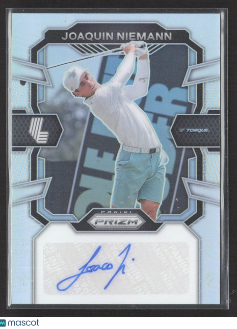 2024 Panini Prizm LIV Joaquin Niemann Silver Auto #SIG-JNI