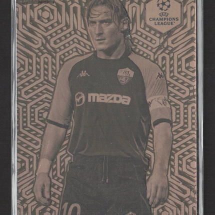 2024-25 Topps Finest Idols Francesco Totti #FI-10 Bronze