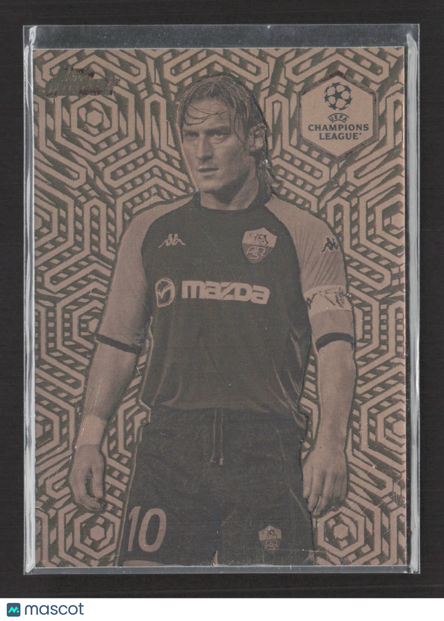 2024-25 Topps Finest Idols Francesco Totti #FI-10 Bronze