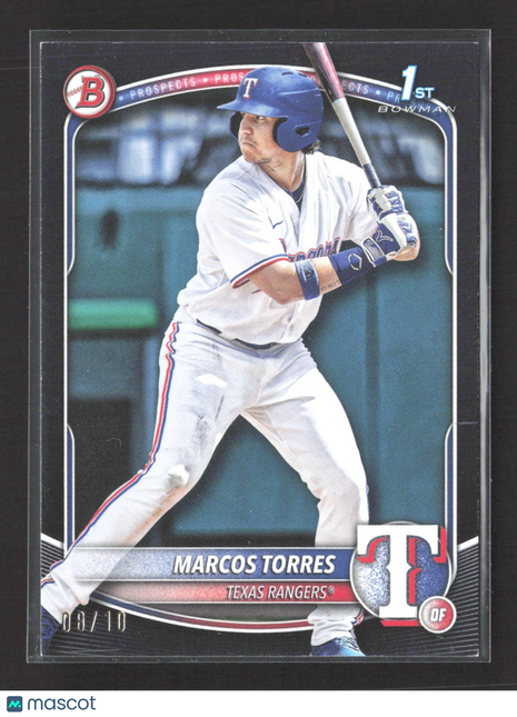 2025 Bowman - Prospects Marcos Torres #BP-94 (RC) Black /10