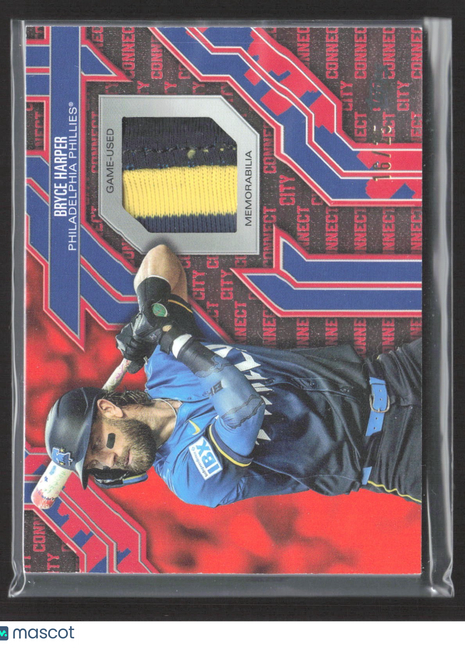 2025 Topps Series 2 City Connect Patch Collection Bryce Harper #CC2-BH /25