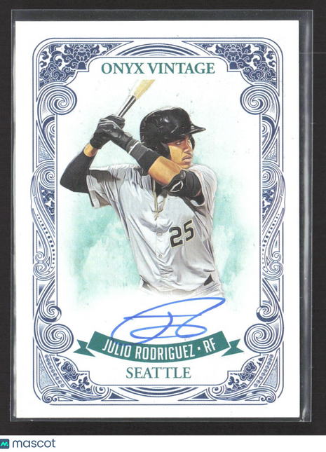2021 Onyx Vintage Julio Rodriguez Auto Rc #VAJR