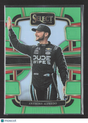 2024 Panini Select - Grandstand Anthony Alfredo #76 Neon Green Prizm /75