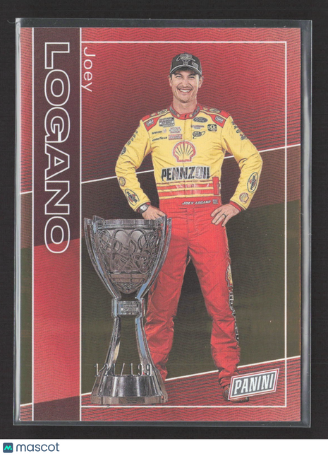 2025 Panini National Joey Logano Red & Yellow /199 #34