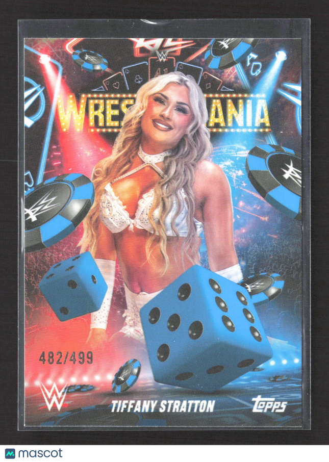 2025 Topps Wrestlemania Tiffany Stratton /499 #WM-11
