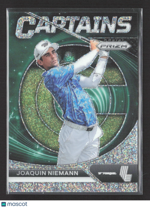2024 Panini Prizm LIV Captains Joaquin Nieman Saprkle /299 #71