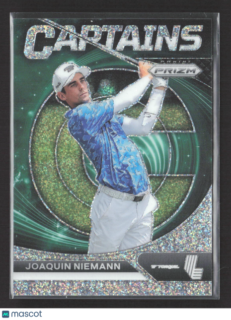 2024 Panini Prizm LIV Captains Joaquin Nieman Saprkle /299 #71