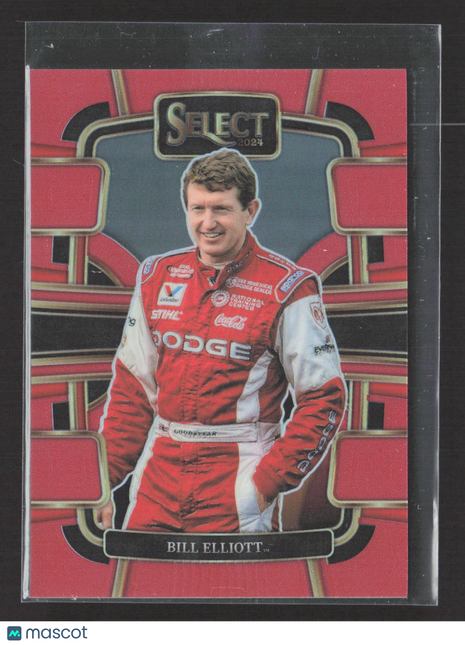 2024 Panini Select - Grandstand Bill Elliott #49 Red Prizm /149