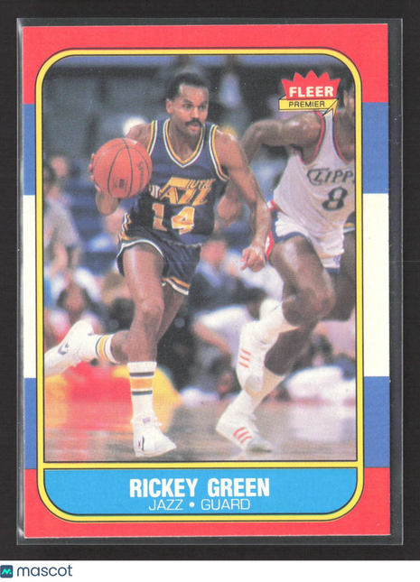 1986-87 Fleer - Rickey Green #39