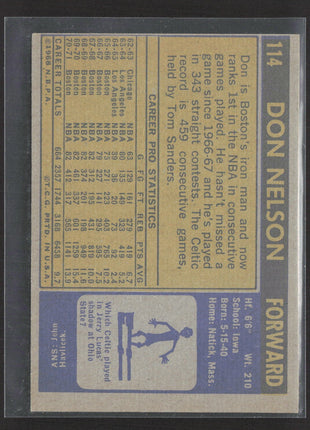 1971-72 Topps Don Nelson #114