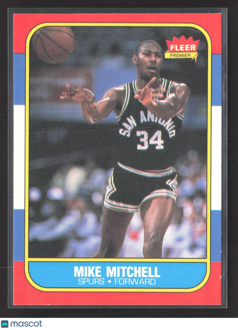 1986-87 Fleer - Mike Mitchell #74
