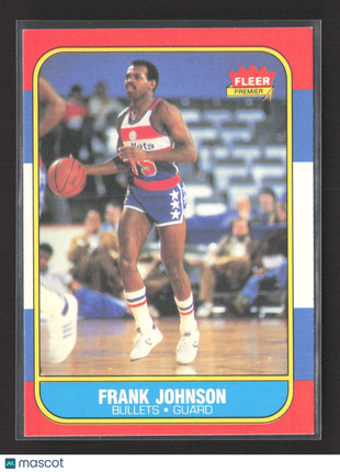 1986-87 Fleer - Frank Johnson #52