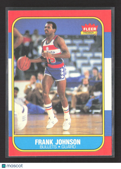 1986-87 Fleer - Frank Johnson #52